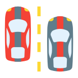 carrera de coches icon