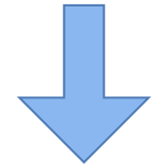 Thick Arrow Pointing Down icon