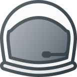 Astronautenhelm icon