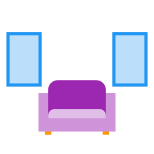 Sofa-zwischen icon