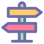 Directional Sign icon