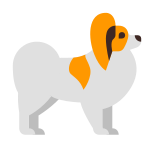 Собака папийон icon