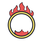 anello di fuoco del circo icon
