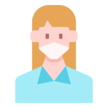 Woman in Mask icon