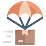 Air delivery icon