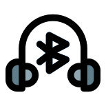 Bluetooth enable device connecting wirelessly to the devices icon