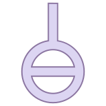 Agender Symbol icon