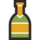 Botella de champagne icon