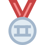 Medalha olímpica de prata icon