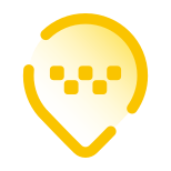 Posizione taxi icon