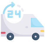 24-hour delivery icon