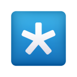 keycap-asterisco-emoji icon