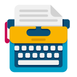 Typewriter icon