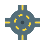 Roundabout icon