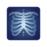 X 射线表情符号 icon