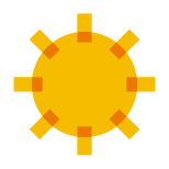 Sun icon