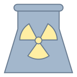 Central nuclear icon