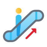 Escalator montant icon