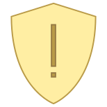 Warning Shield icon