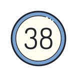 38 cercles icon