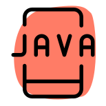 Java operating system on a cell phone icon