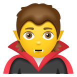 Vampir-Emoji icon