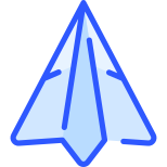 Aereo di carta icon