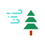 외부-바람-겨울-글리프-크로마-아모그디자인 icon