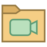 Папка с видео icon