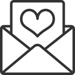 Lettre d&#39;amour icon