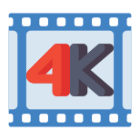 4k Film icon