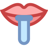 Забор слюны для тестов icon