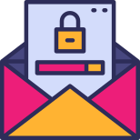 email lock icon