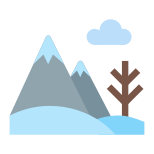 paisagem de inverno icon