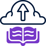 book cloud icon