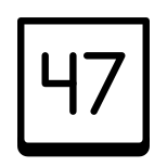 47 icon