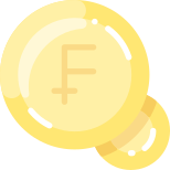 Franc suisse icon