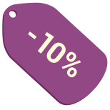 10% Off icon