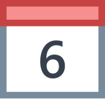 Kalender 6 icon