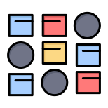 externes Muster-Datenwissenschaft-und-Cyber-Sicherheit-Flatart-Symbole-lineare-Farb-Flatarticons icon