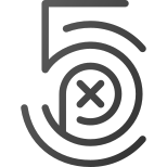 500px Logo icon
