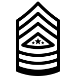 El sargento mayor del Ejército SMA icon