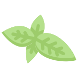 Externer-Basilikum-Gemüse-Flat-Offensichtlicher-Flat-Kerismacher icon