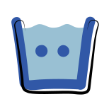 Machine Wash Warm icon