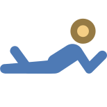 Person Lying Down icon