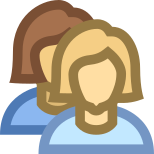 Benutzergruppe Frau Frau icon