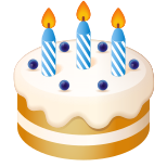 Birthday Cake Emoji icon