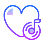 Music Heart icon