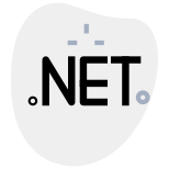 .NET or ""dot net"" a software framework developed by Microsoft icon