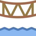 Hängebrücke icon